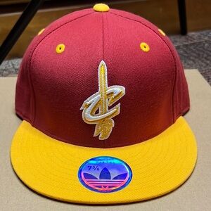 Red and Yellow Cap NBA Cleveland Cavaliers